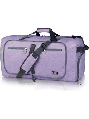 New 65L Duffle Bag Foldable Travel Duffel Bags for Men Women Travel Bag
